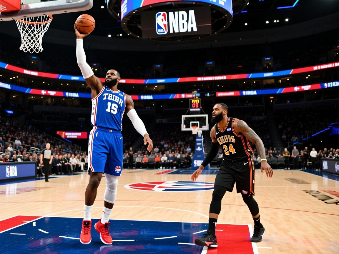 骑士惜败76人，勒布朗-詹姆斯砍下40分  第1张